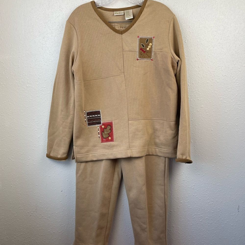 Bobbi Brooks Matching Sweatshirt and Sweatpants Size S EUC